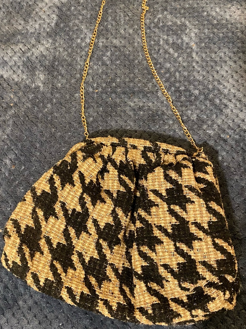 Beige and black Urban Expressions purse